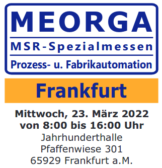 Logo Messe MEORGA Frankfurt (Main)