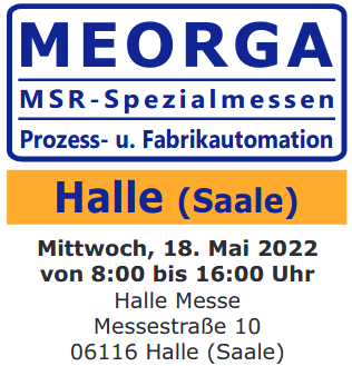 Logo Messe MEORGA Halle (Saale)